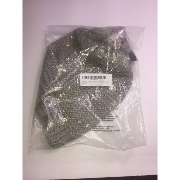 Marcus Adler Starburst Pom-Pom Hat in Charcoal - Picture 2 of 5